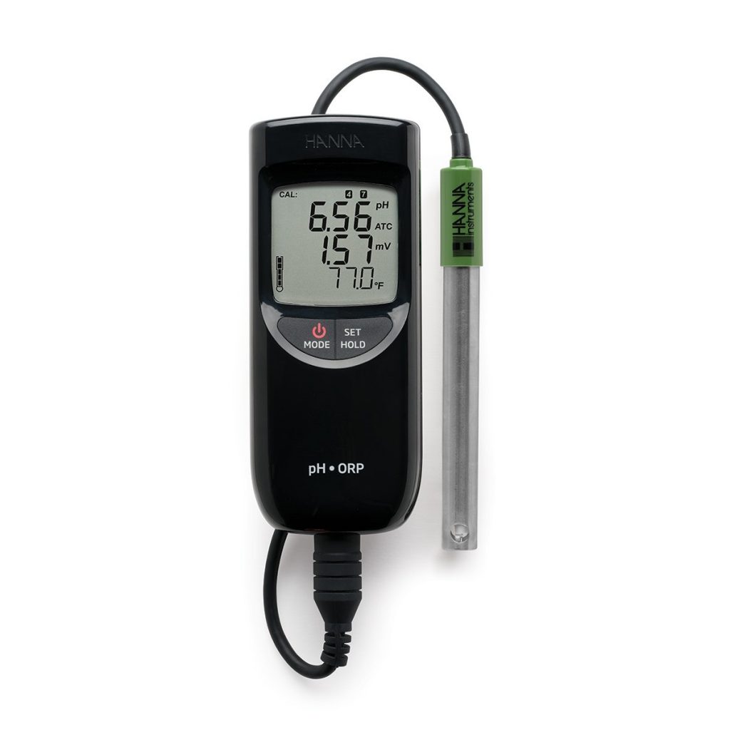 HI991003 Sensör Kontrollü ™ Suya Dayanıklı Portatif pH / ORP / Sıcaklık Ölçer