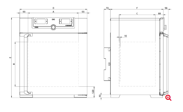 Memmert IPP55plus Soğutmalı İnkübatör - Görsel 2